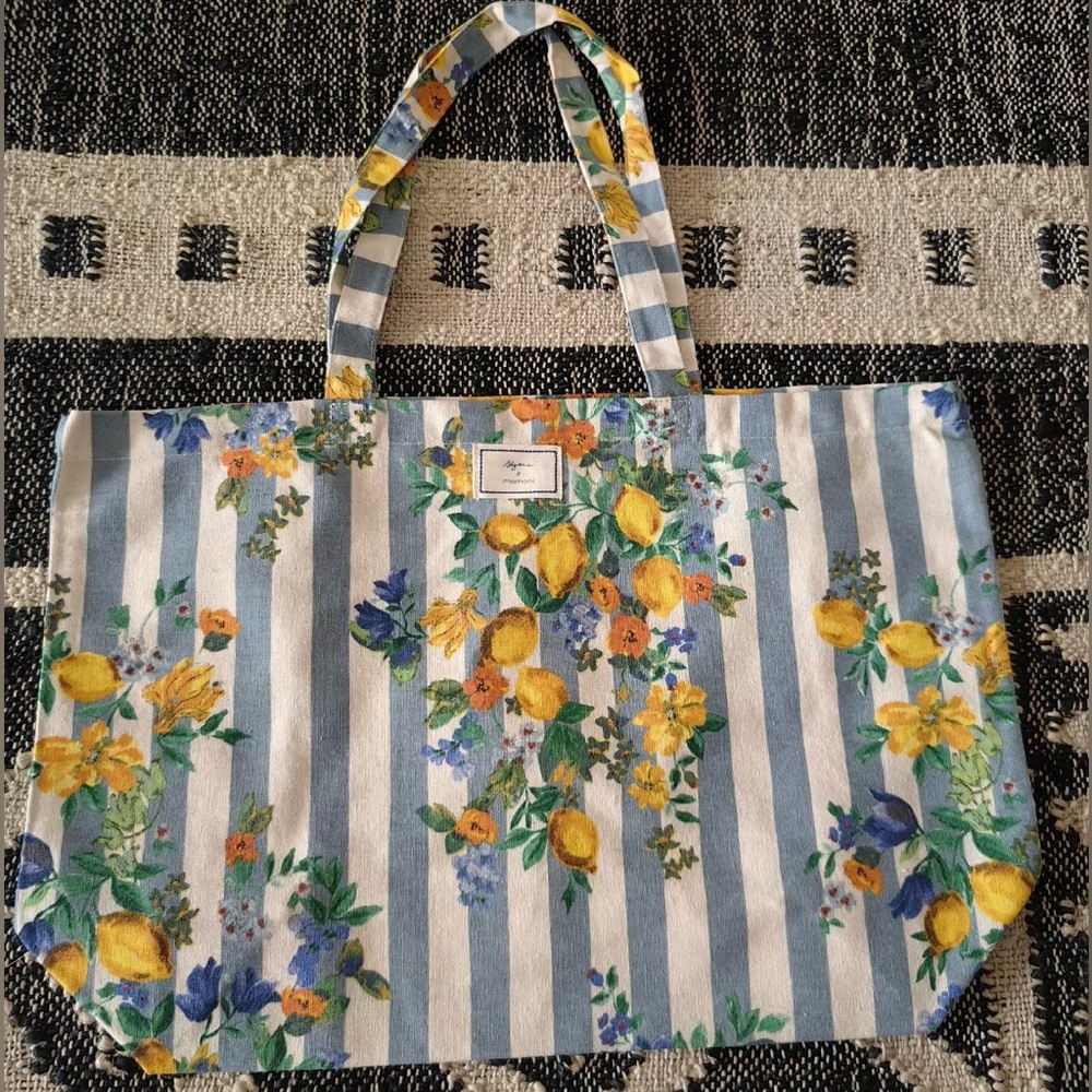Sézane x Momoni Floral Tote